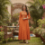 Embroidered Flowing Kurti with Trousers